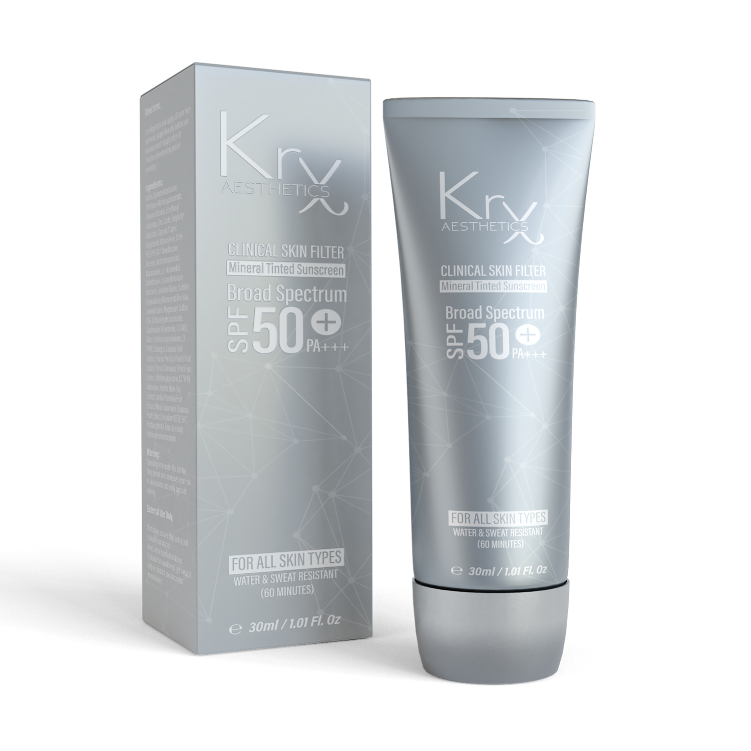 KrX Skin Filter Tinted Sunscreen SPF 50